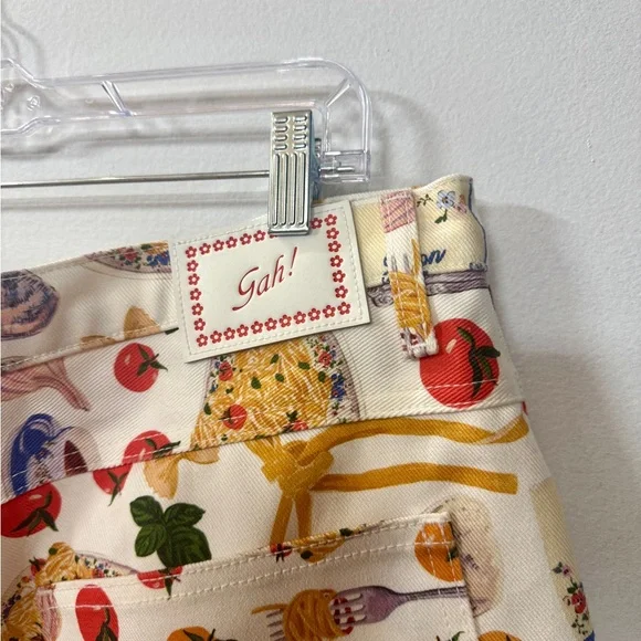 Lisa Says Gah Colorful Patterned Wide Leg Pants - Picture 5 of 7